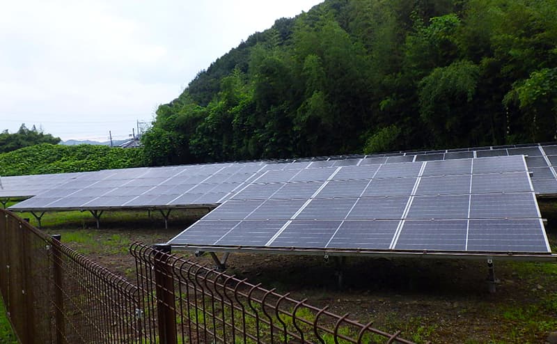 太陽光発電 自社発電設備